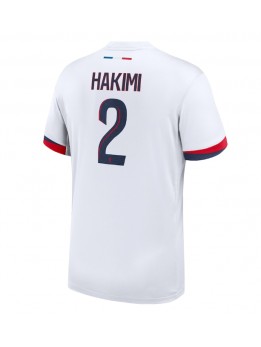 Billige Paris Saint-Germain Achraf Hakimi #2 Bortedrakt 2024-25 Kortermet